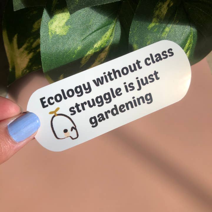 Skull Sprout Økologi Sticker for engroshandel hos Pillbugparade