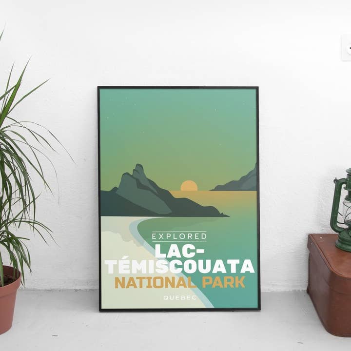 Canada Untamed – wholesale Poster – Lac-Temiscouata nationalpark ”utforskad” affisch5