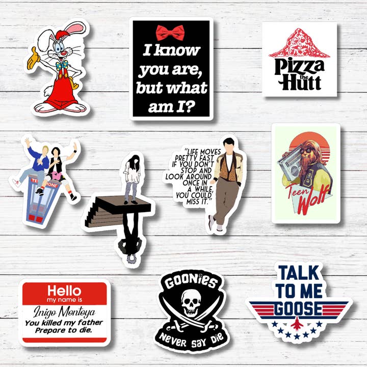 Oily Graphic Creations - Wholesale Sticker - Ferris-80s Movie Stickers/Magnet