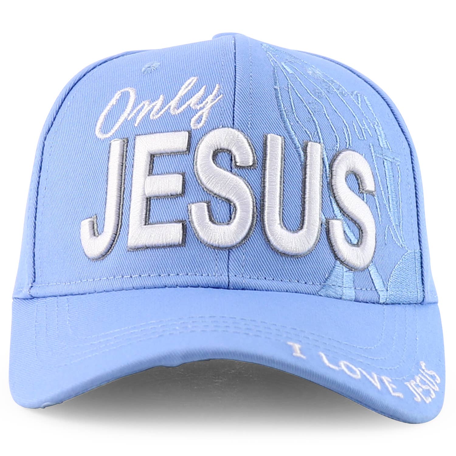 Trendy Apparel Shop - Wholesale Baseball Cap - Unisex - Only Jesus Praying Hand Embroidered Christian Ball Cap7