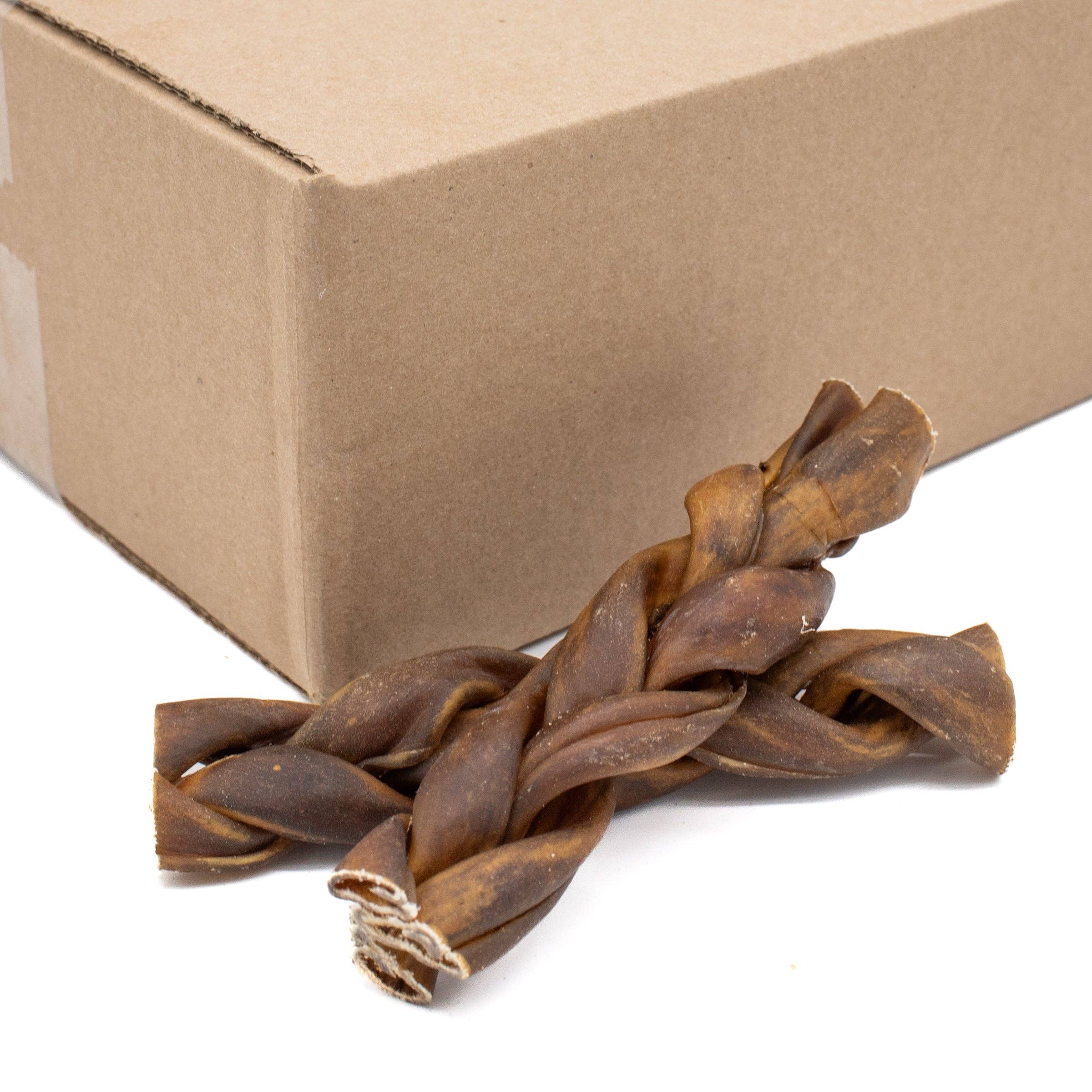 Bully Bunches - Wholesale Pet Treats - Dog - 5-6 Inch Braided Collagen1