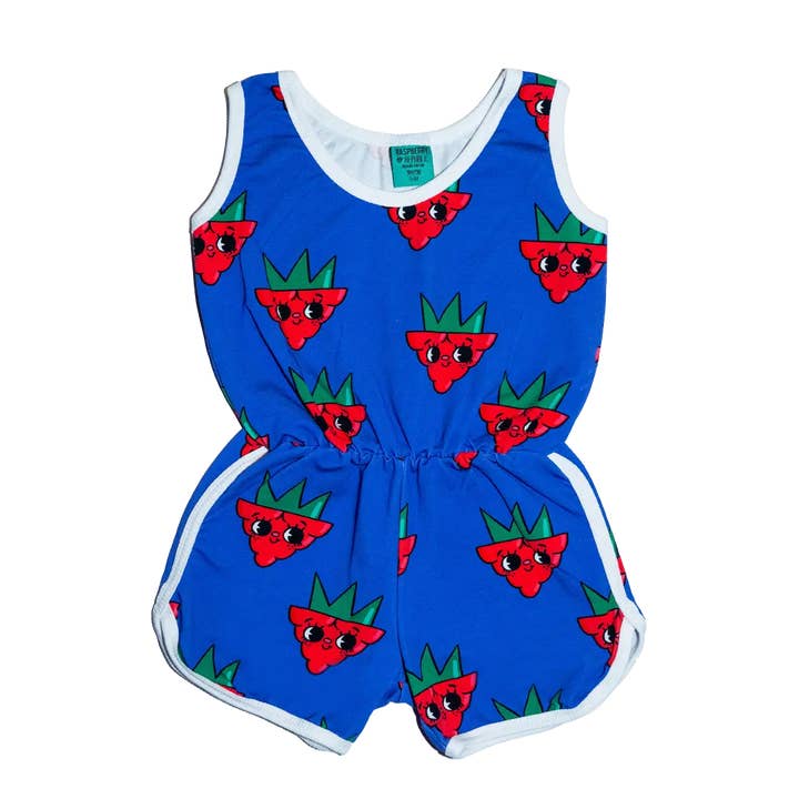 Mädchen-Sport-Einteiler - Himbeer-Liebe Lila für den Großhandel von Raspberry Republic