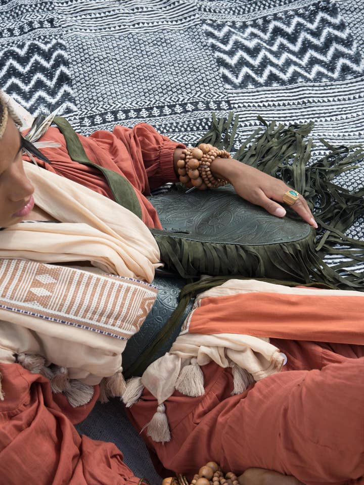 Cleopatra Belt Olive for engroshandel hos Jodi Lee