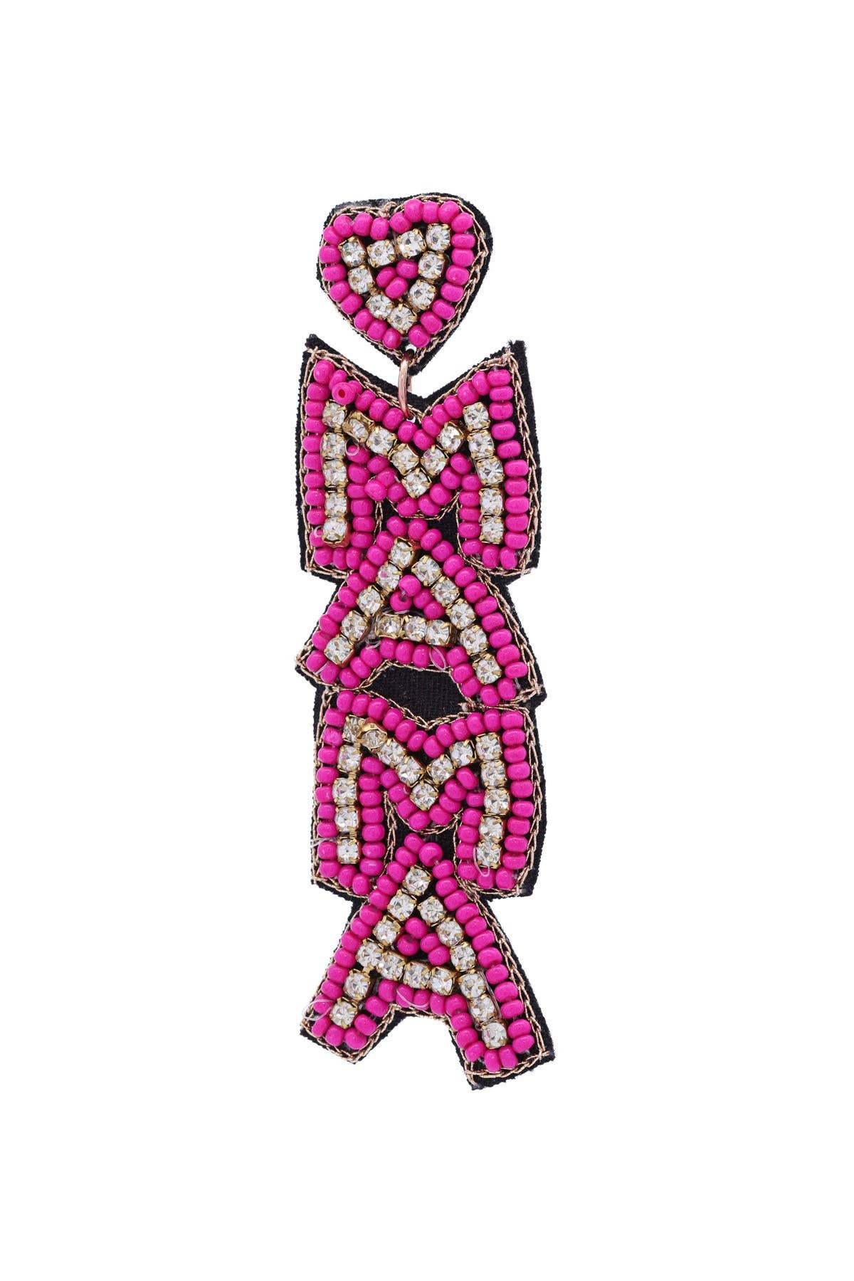 Urbanista Outlet - Venta al por mayor Pendientes colgantes - Pendientes colgantes con cuentas Letter Mama5