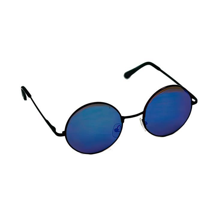 Gypsy Rose - Wholesale Sunglasses - Unisex - John Lennon Specs Mirror Lens Sunglasses1