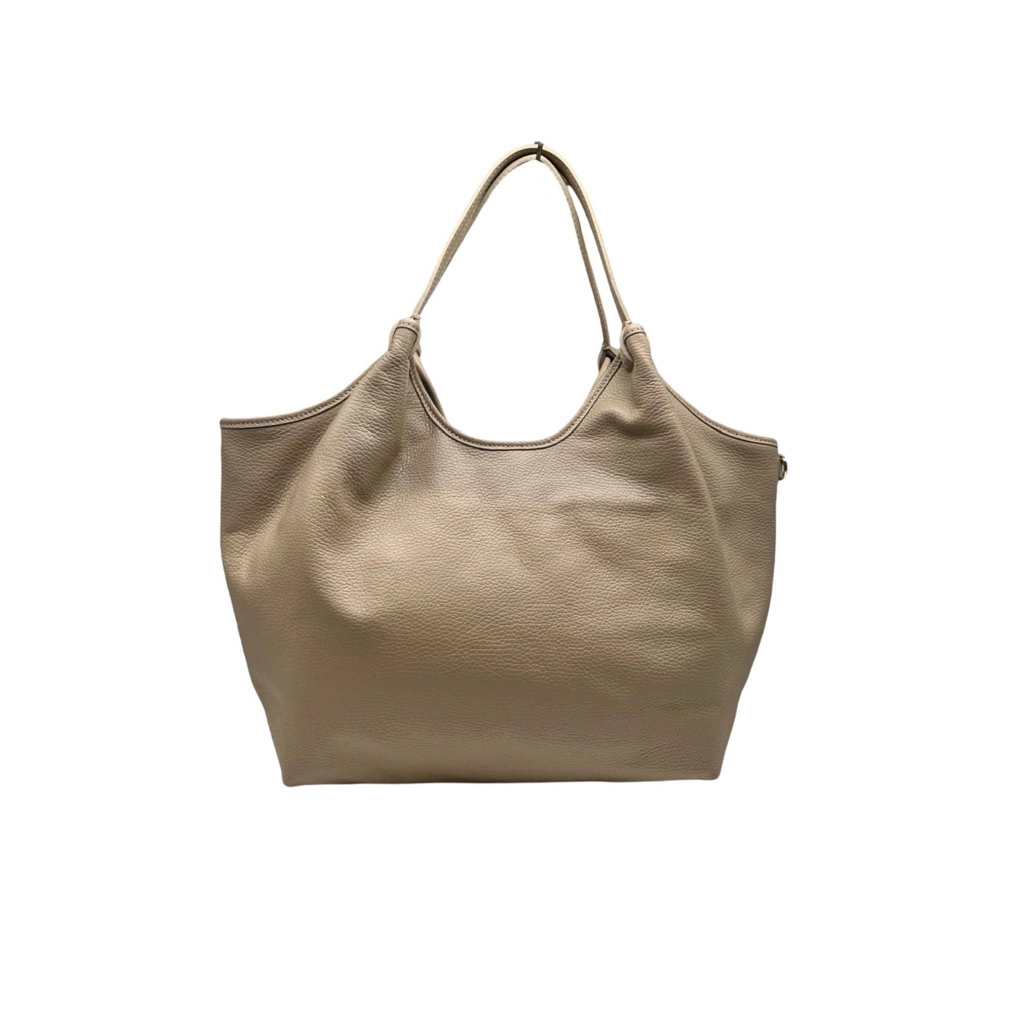 Louisa lee - Wholesale Top Handle Bag - Women's - OLGA GRAINED LEATHER HANDBAG0