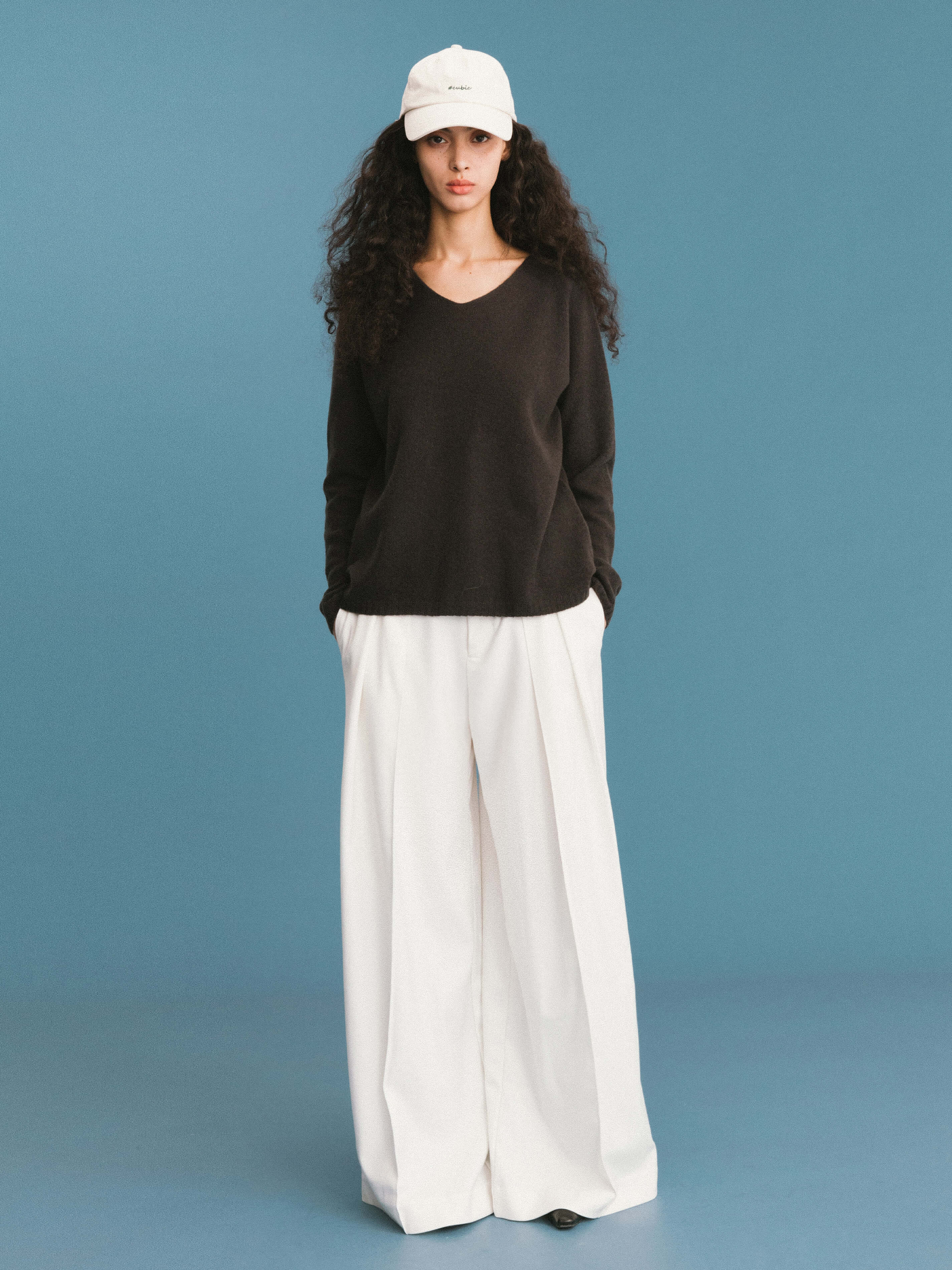 CUBIC - Wholesale Knit Sweater - Women's - ONE BY CUBIC Boxy 100% Sheep Wool Knitwear Jumper9