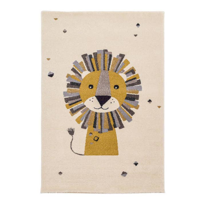 Oeko-Tex certified children's rug LION for wholesale by AFK Living