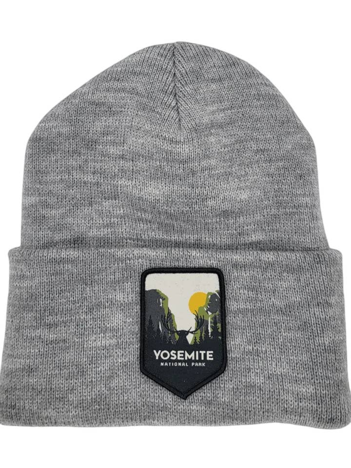 Yosemite National Park Beanie for wholesale by PNW Apparel