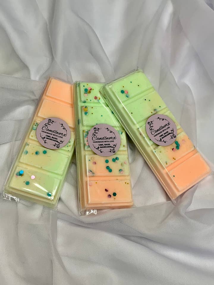 Limette, Basilikum und Mandarine für den Großhandel von Candlworx