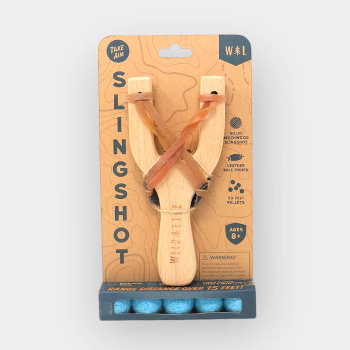 "Lance-pierre" + Pellets en feutre pour la vente par Wild Life Outdoor Adventures