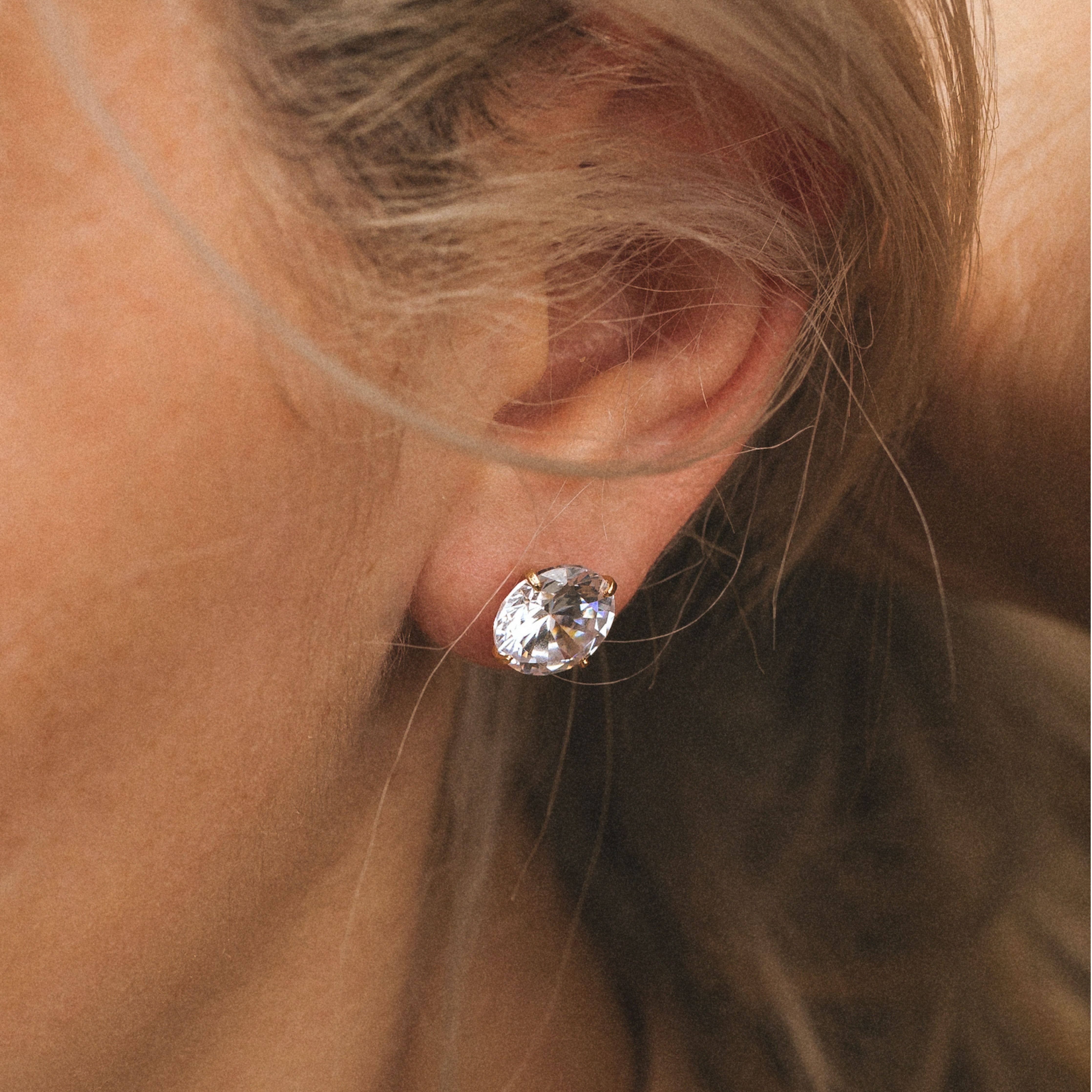 The Views & Co - Wholesale Stud/Post Earrings - Round Cz Studs1