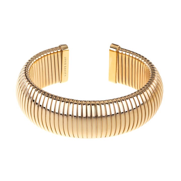 BR-566 Open Back Cobra Bracelet for wholesale by Janis Savitt