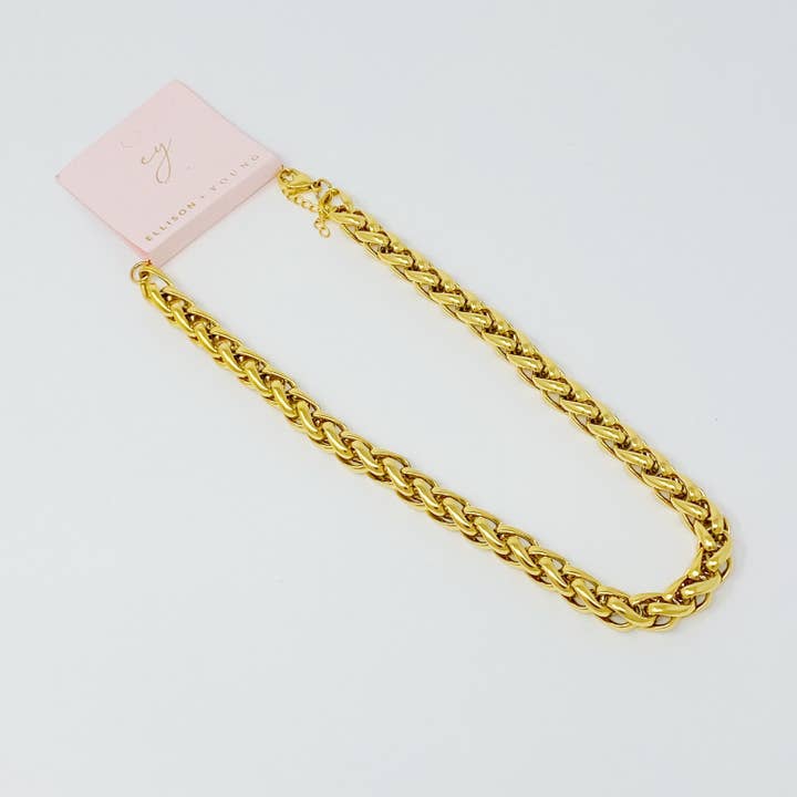 Ellison+Young - Wholesale Link & Chain Necklace - Bold And Edgy Chain Necklace3