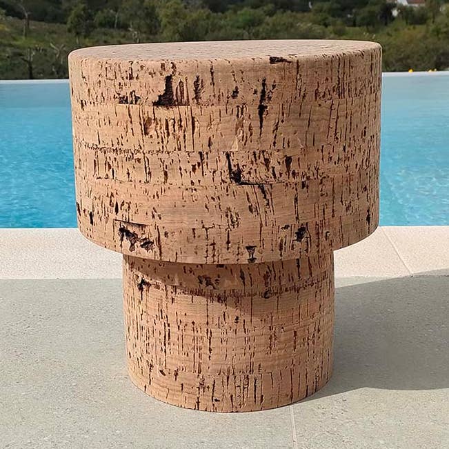 Hocker aus Naturkork „Sado River“ für den Großhandel von Chapada Eco Cork