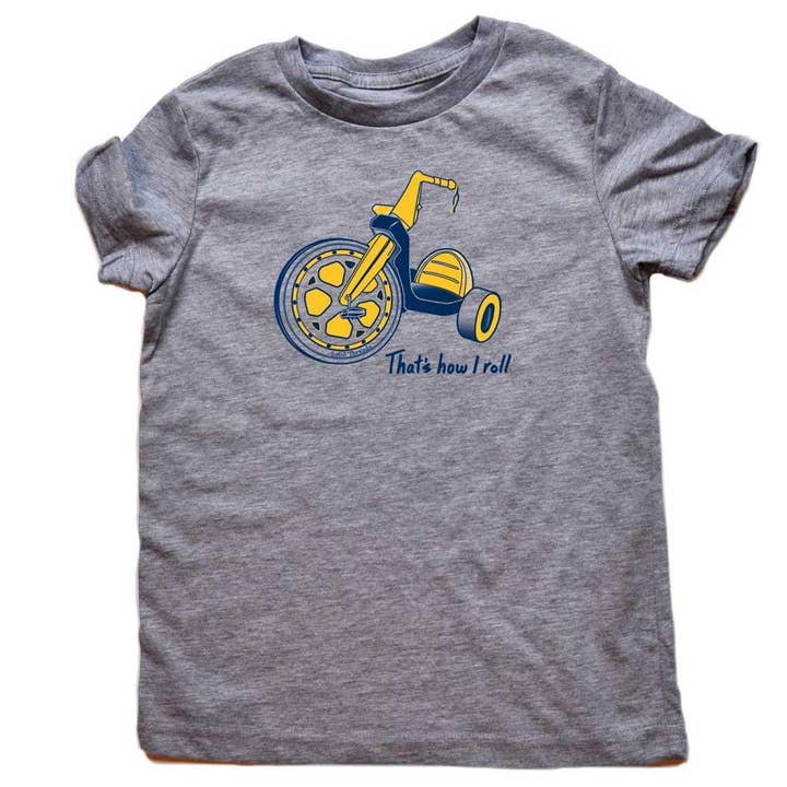 Solid Threads - Wholesale Screen-printed t-shirt – Kids - Kids' That's How I Roll T-shirt