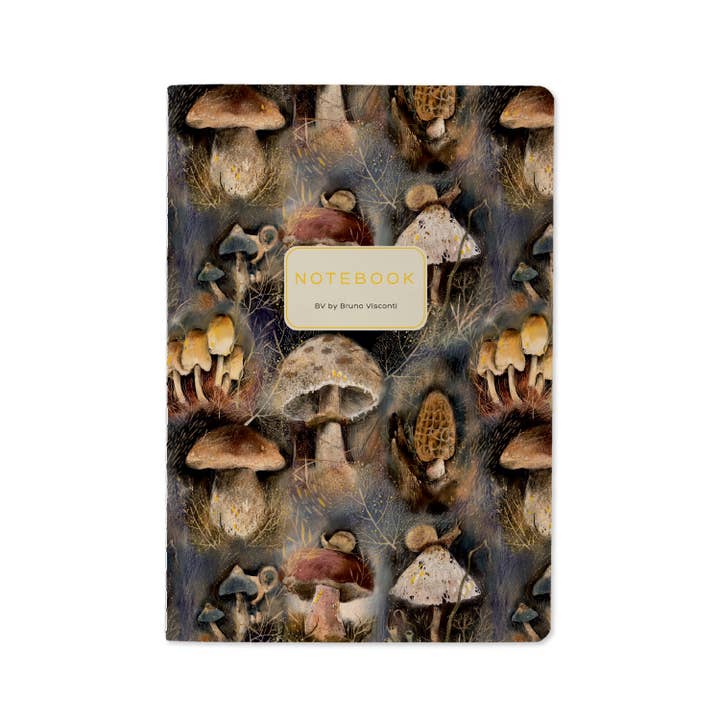 A5 Notebook -Mushroom Dream for wholesale by BV by Bruno Visconti