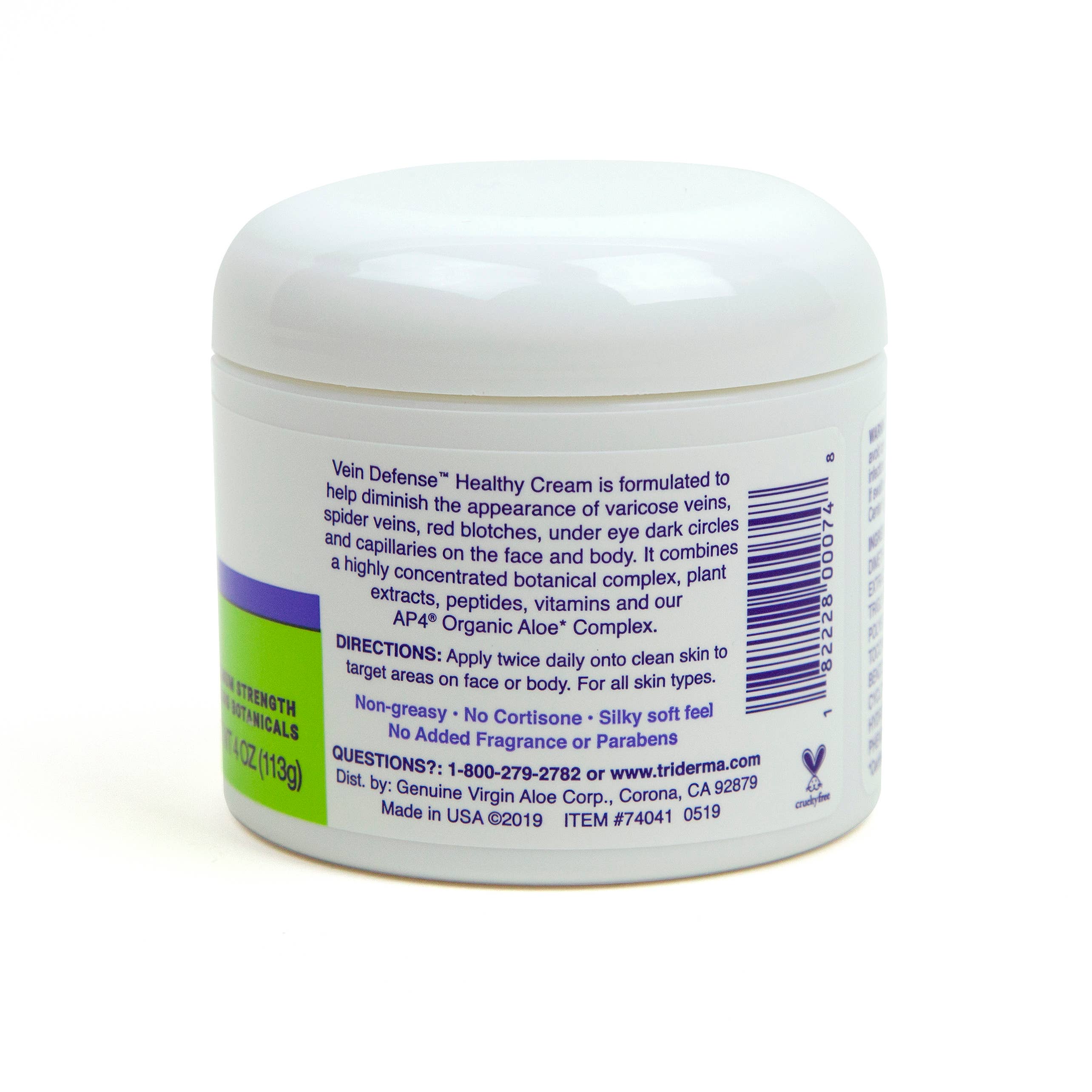 TriDerma MD - Wholesale Anti-Aging Moisturizer - Vein Defense Healthy Cream4