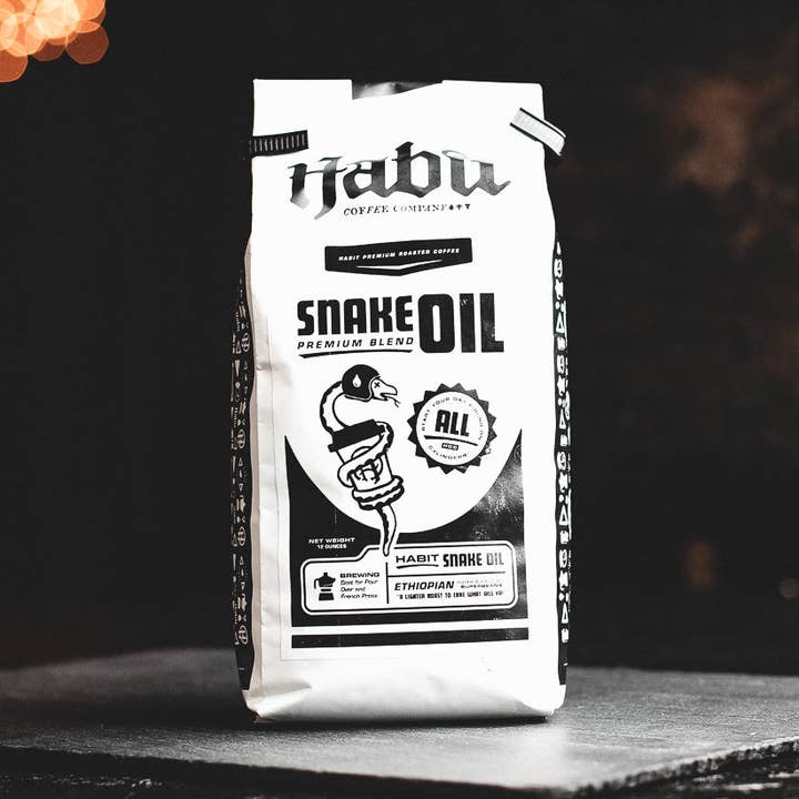 Snake Oil - Ground for wholesale by Habit Coffee