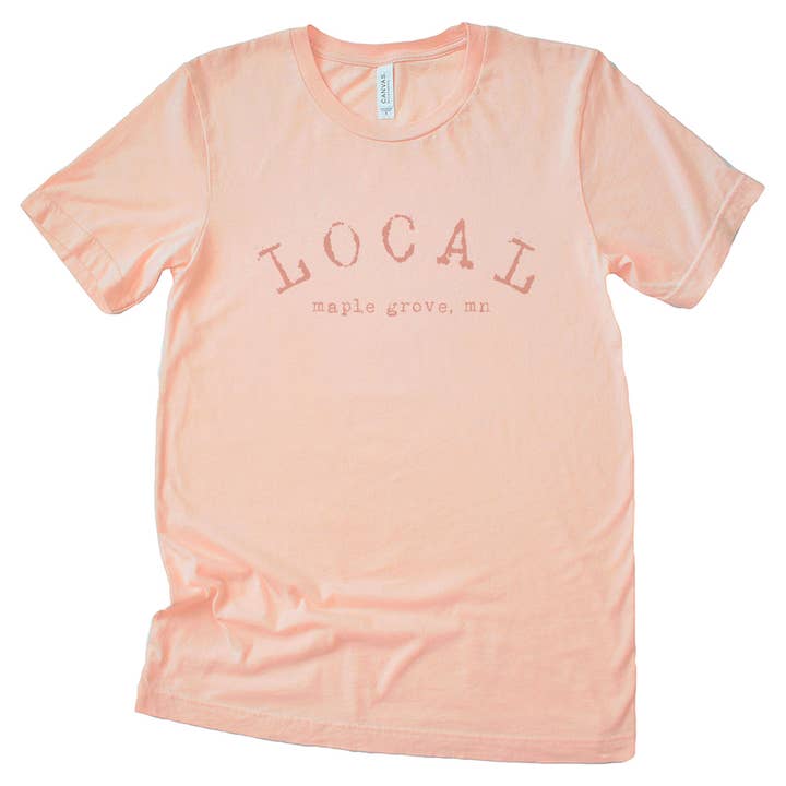 Indigo Tangerine - Venta al por mayor Camiseta estampada - Unisex - Local City, State - Camiseta de manga corta personalizada