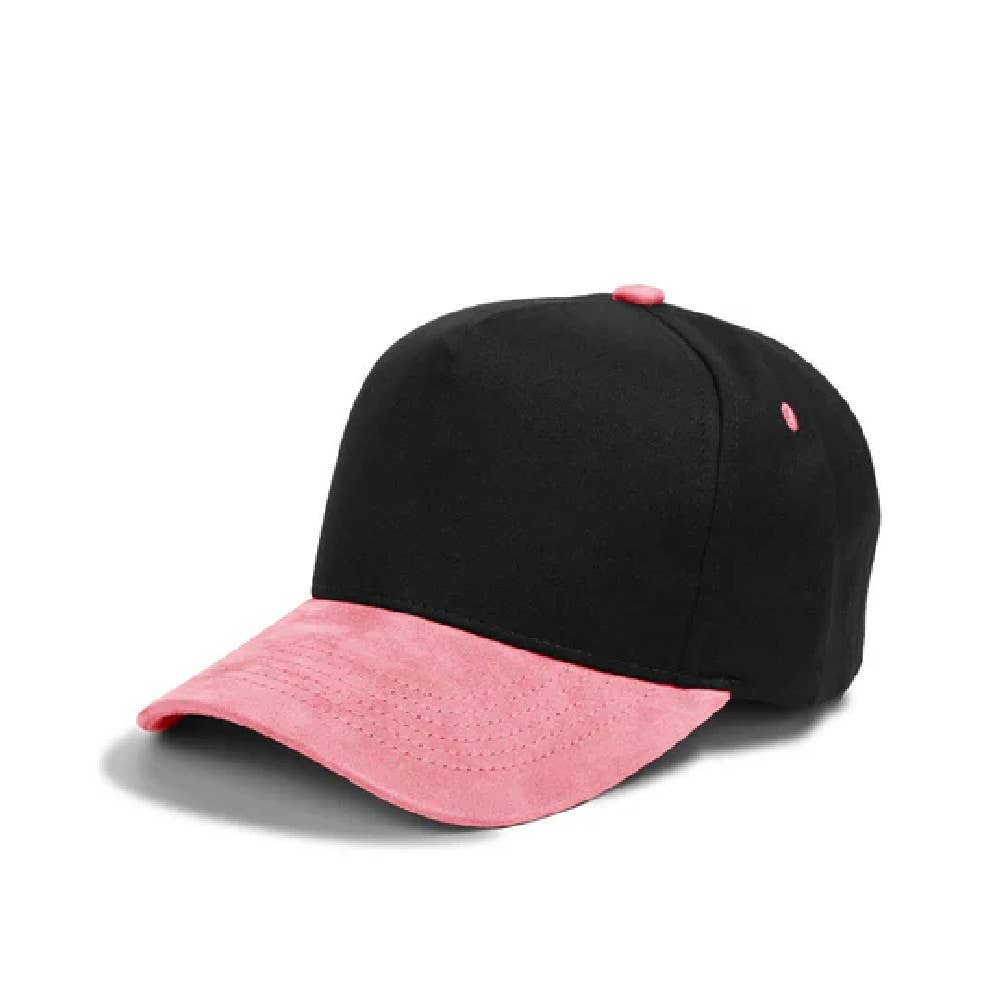DOBBI – Großhandel Basecap – Unisex – Einfarbige 5-Panel Baumwolle Wildlederkappe8