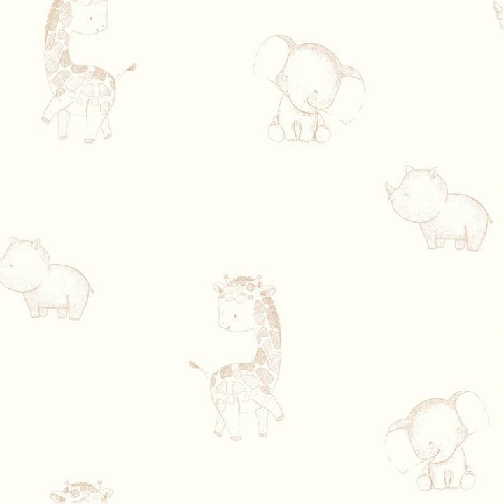 Tapet Safari dyr for engroshandel hos Love This Art