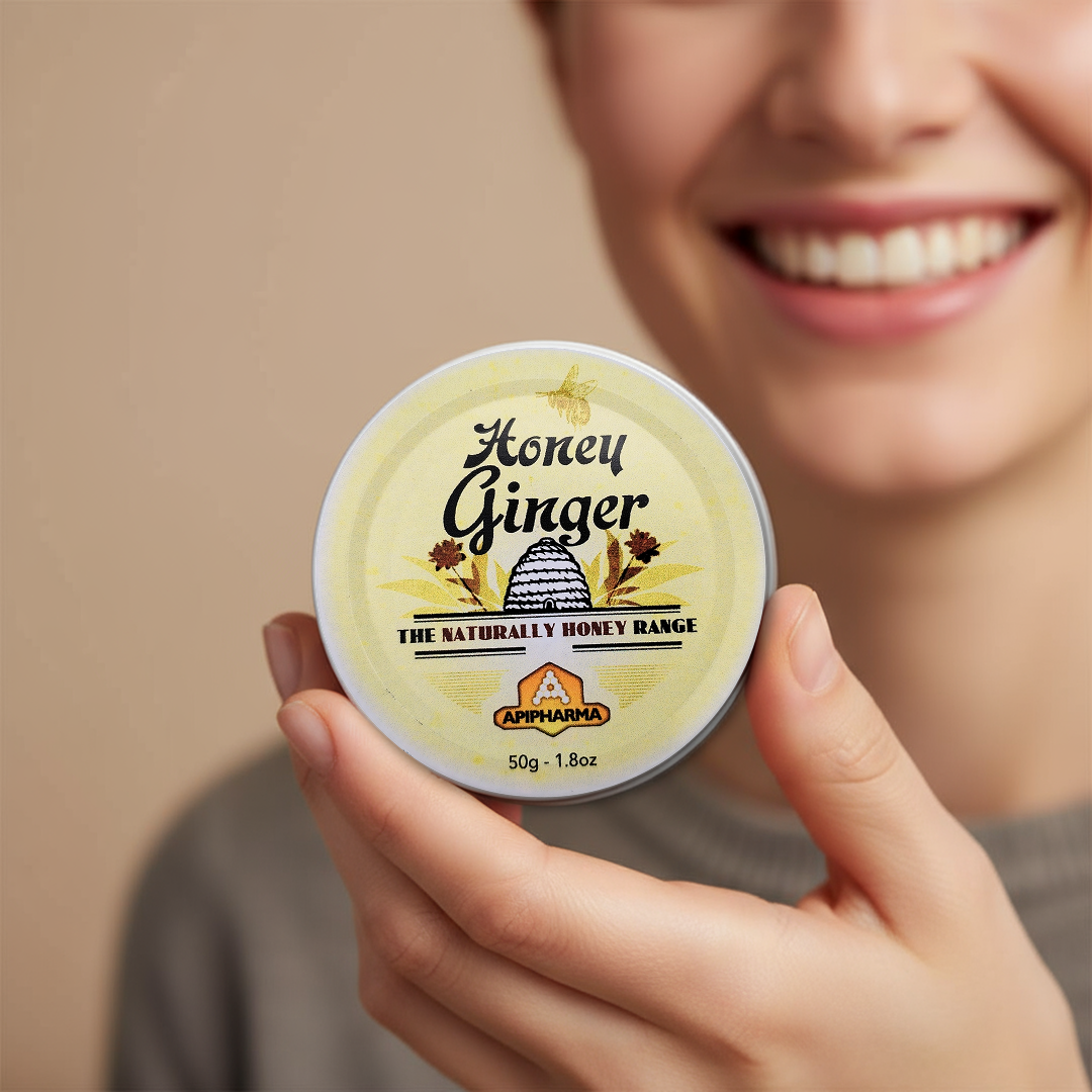 Bonbon-France - Venta al por mayor Golosinas duras - Apipharma Miel de Jengibre - 20 % Miel de Auvernia - Francia3