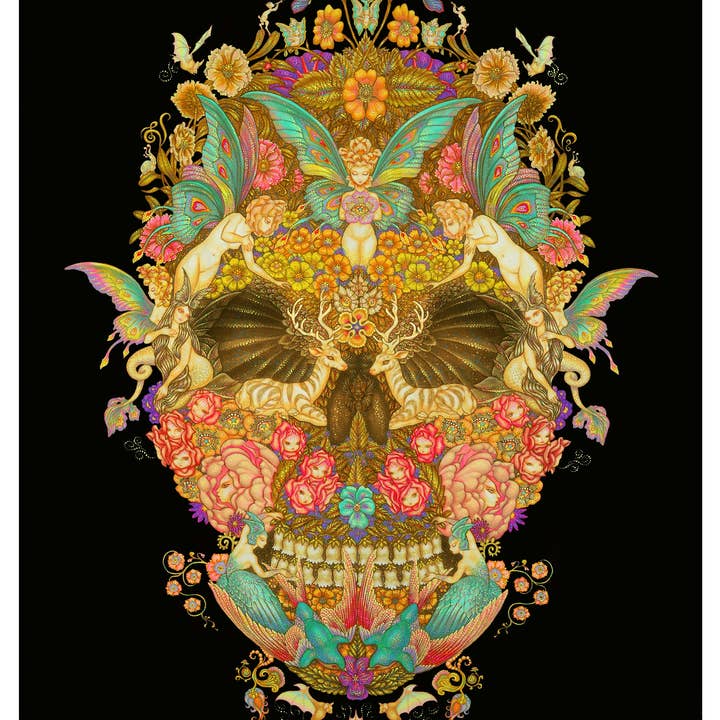 Pomegranate - Wholesale Stationery/Notecard Set - Day of the Dead: Tino Rodriguez & Virgo Paraiso Boxed Notecard Assortment