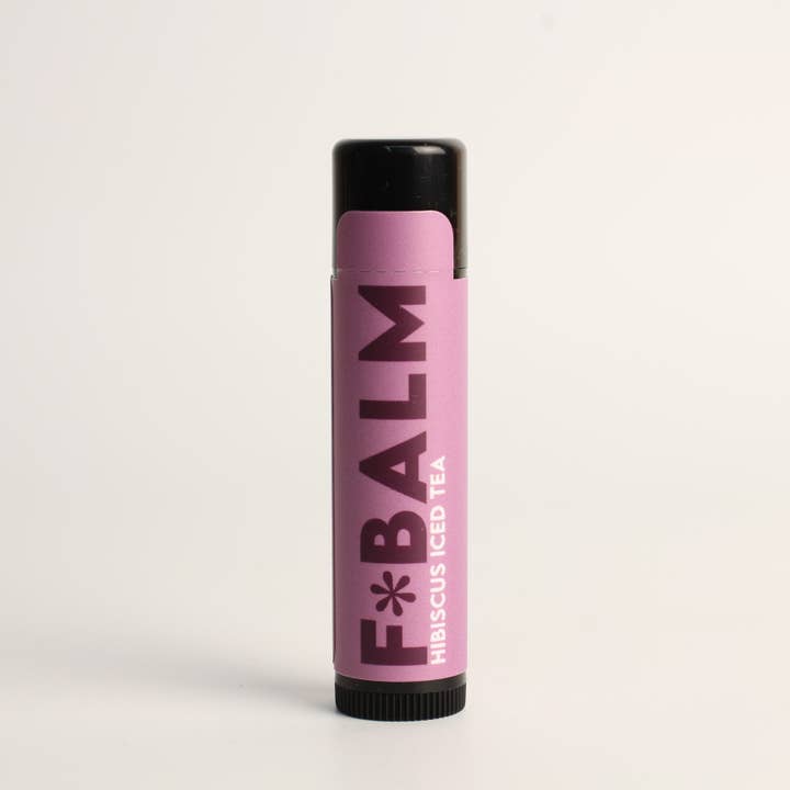 The F*Balm - Wholesale Lip Balm - PATISSERIE Hibiscus Iced Tea Moisturizing Flavoured Lip Balm