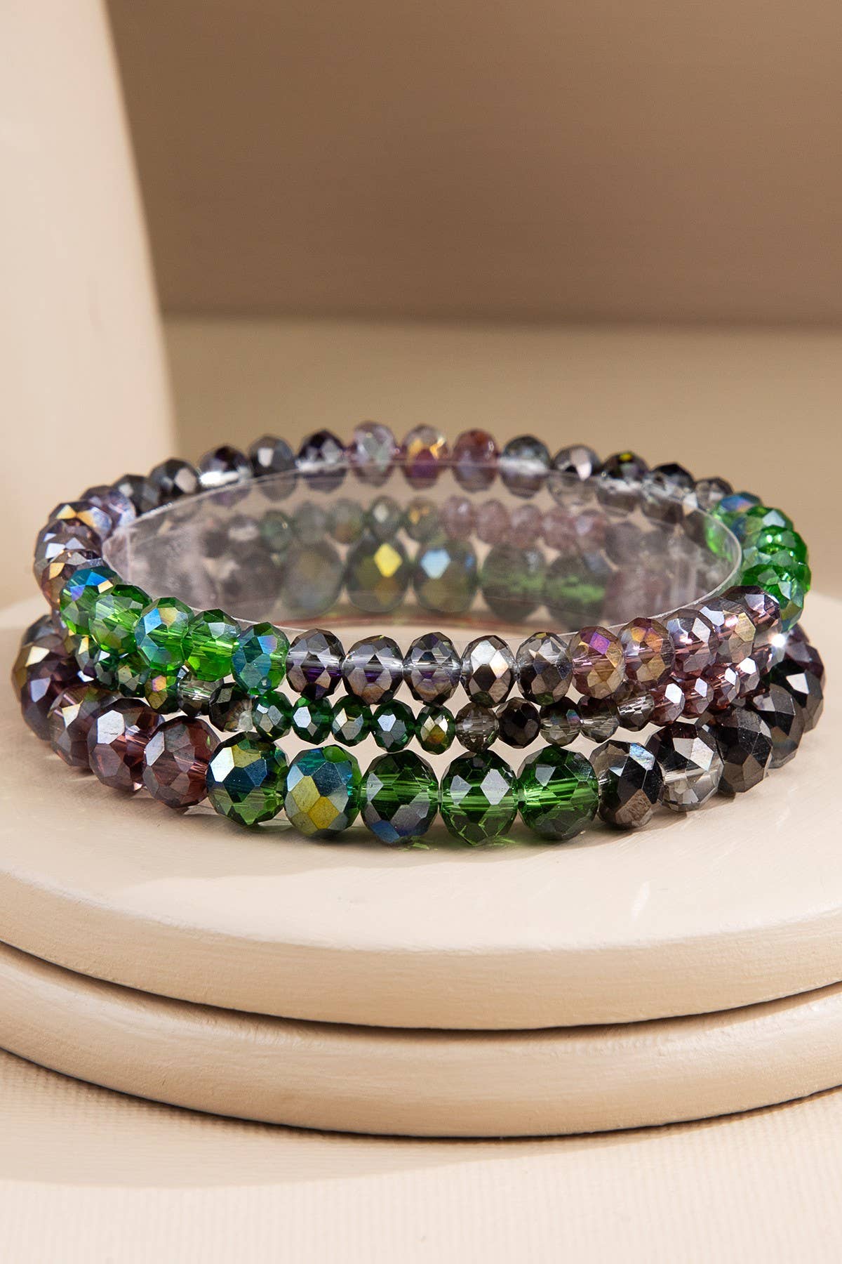 Urbanista – Pulseira de missangas por atacado – Conjunto de Pulseiras de Contas de Vidro de 3 Fios10