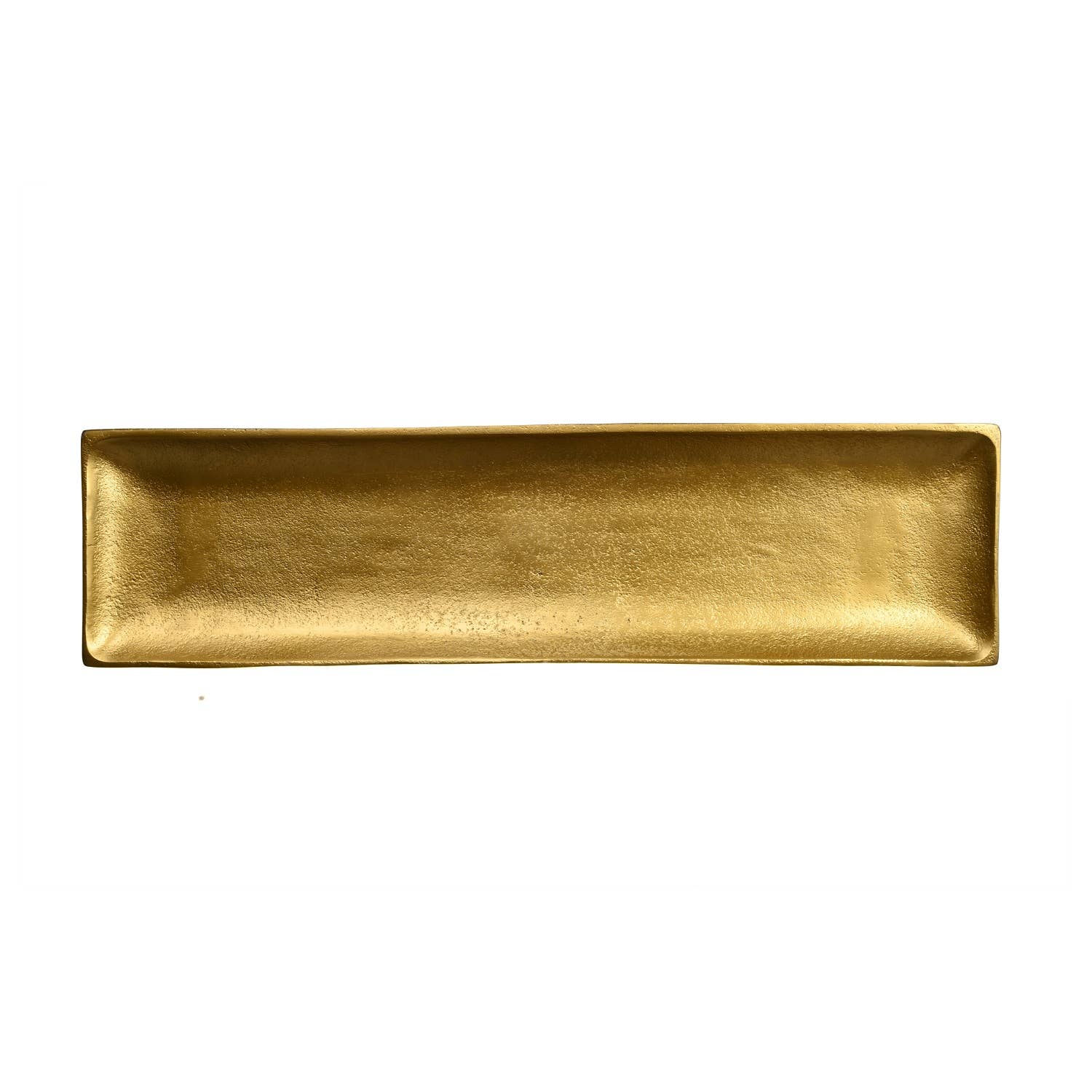 BIDKhome - Wholesale Decorative Tray - Sm. Cast Aluminum Tray/Dish on Foot Antique Brass 23.2"2