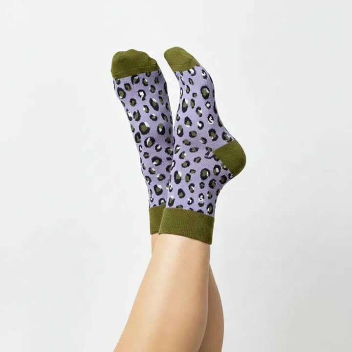 Tites Chaussettes – Großhandel Socken – Damen – Leoparden-Socken Damen I 35-416