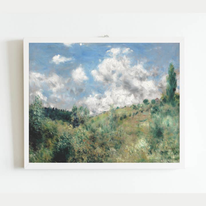 Sea to Skye - Wholesale Art Print - Gust of Wind Landscape Antique Art Print2