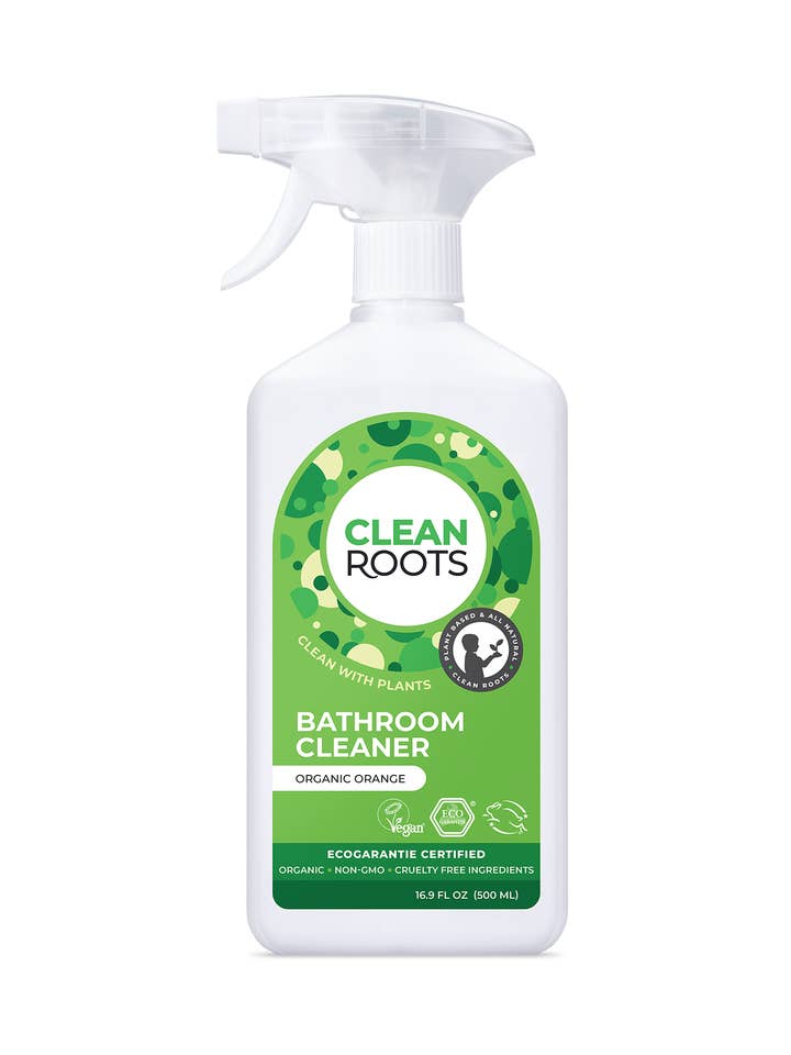 Bathroom Cleaner | Organic Orange | 16.9 fl oz for wholesale by Clean Roots