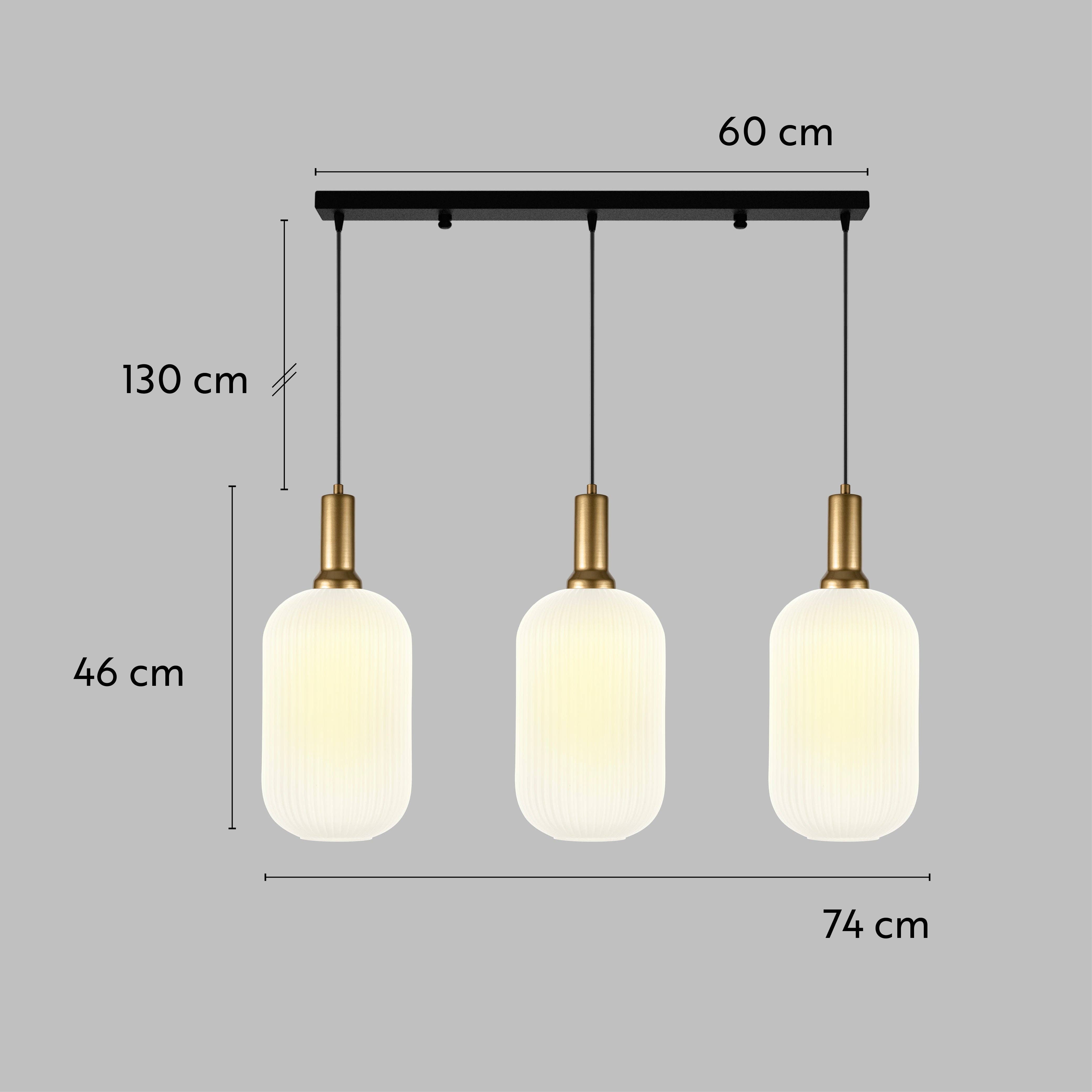 Eclipse Lighting - Wholesale Chandelier/Hanging Light - Linear Canopy Ribbed Glass Clear Multi Pendant Lighting Staircase, Custom Ribbed Glass Pendant Lighting, Multi Lighting for Stairwell Long Chandelier14