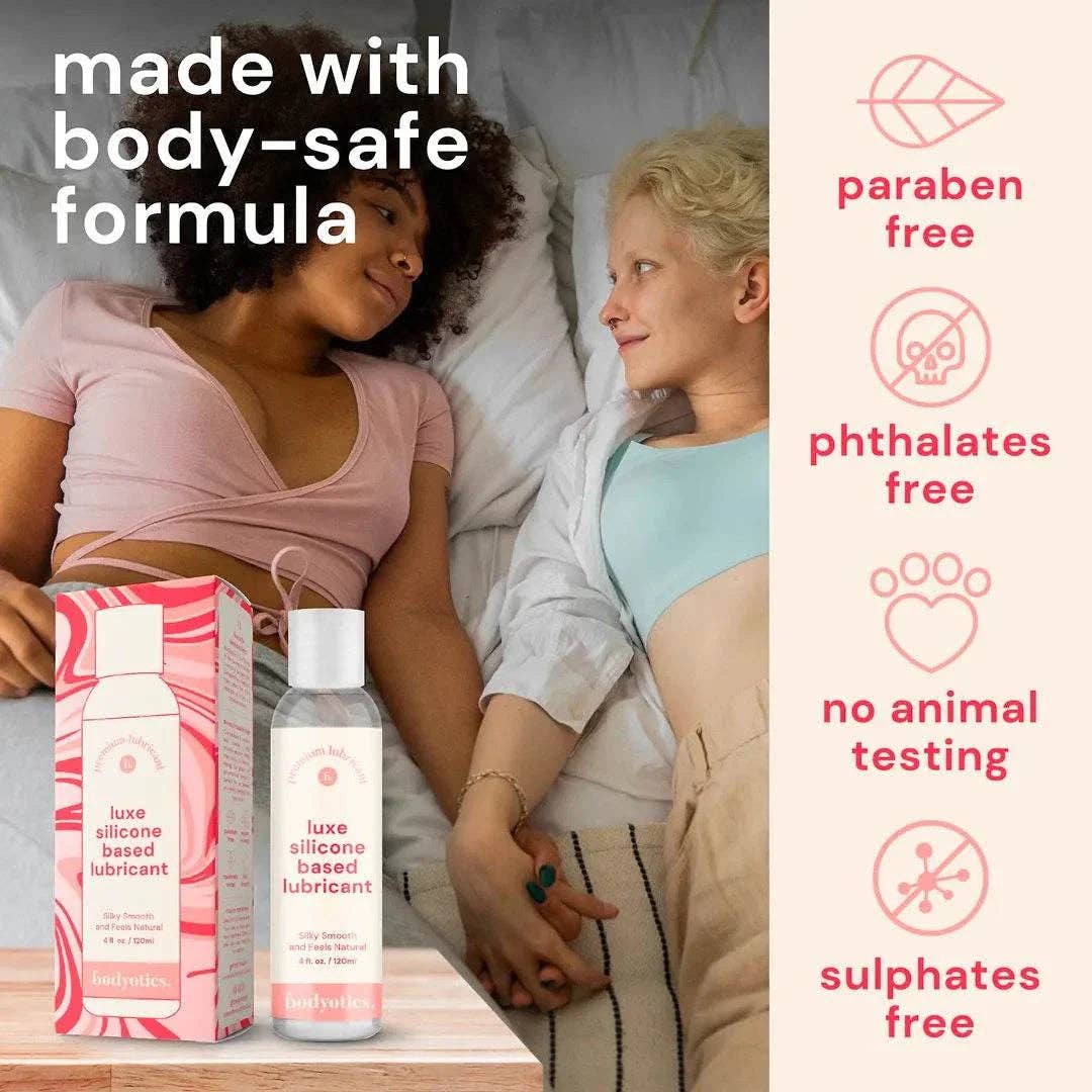 Bodyotics - Wholesale Personal Lubricant - Silicone Based Lubricant - Bodyotics Premium Lube- 4oz8