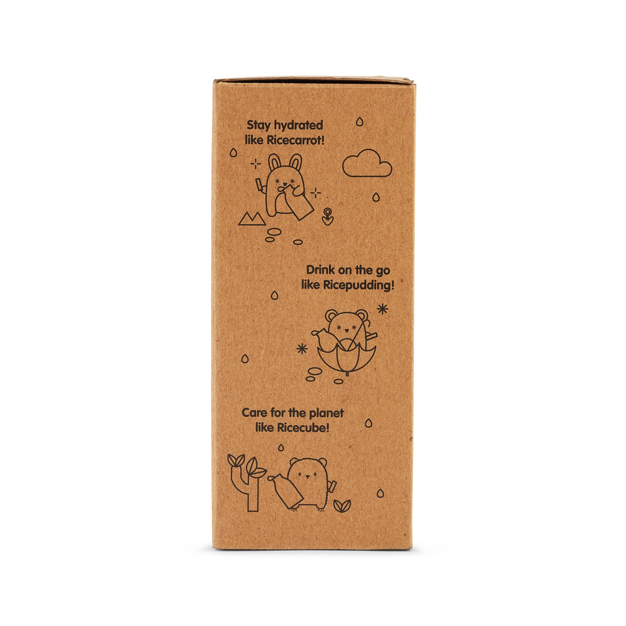 Noodoll - Wholesale Water Bottle - Stainless Steel Water Bottle - Ricepudding Bear-Blue-US only7