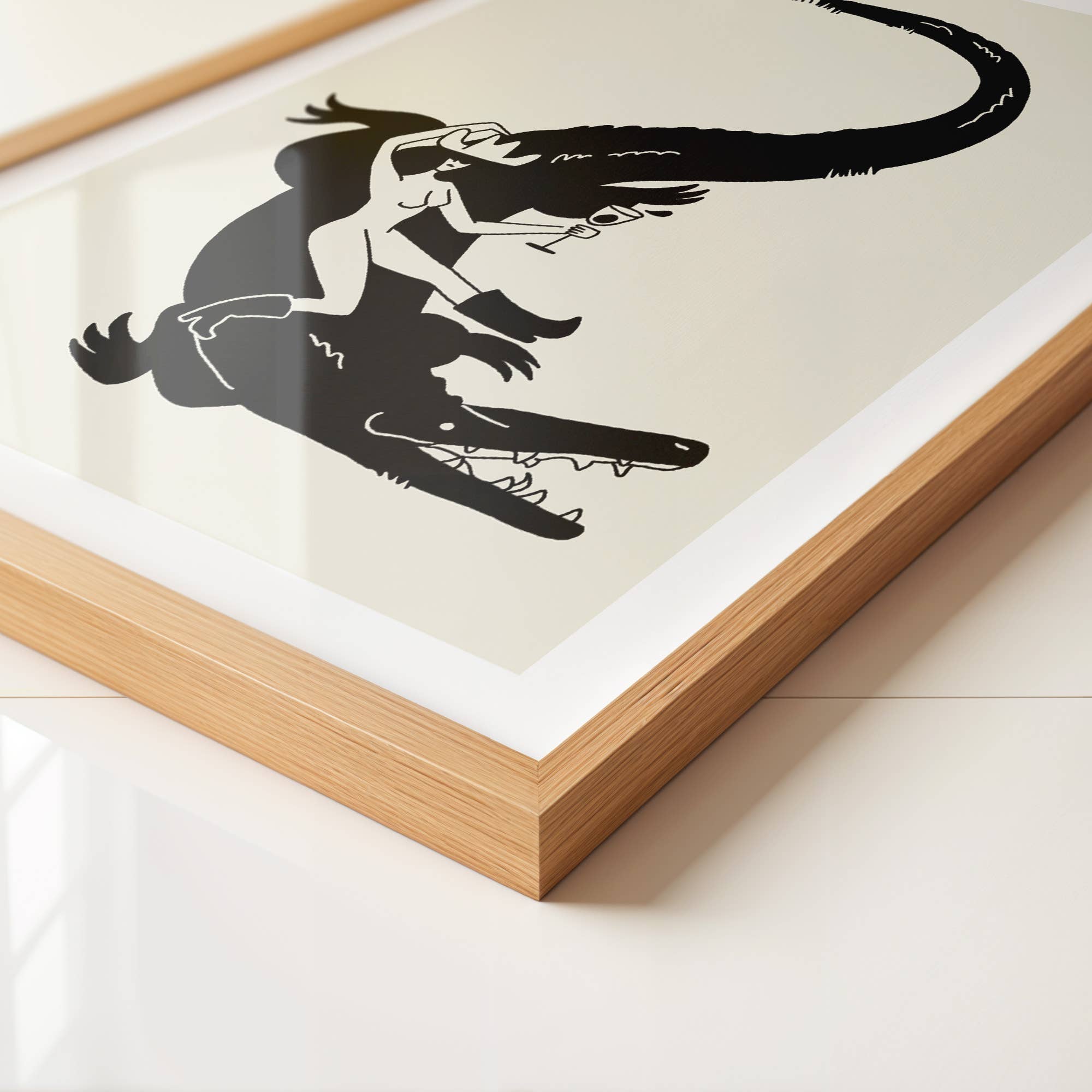 Tumbleweed Design Studio - Vendita all'ingrosso Stampa artistica - Stampa d'Arte Occidentale Donna della Florida Decorazione Retrò Vintage per la Casa1