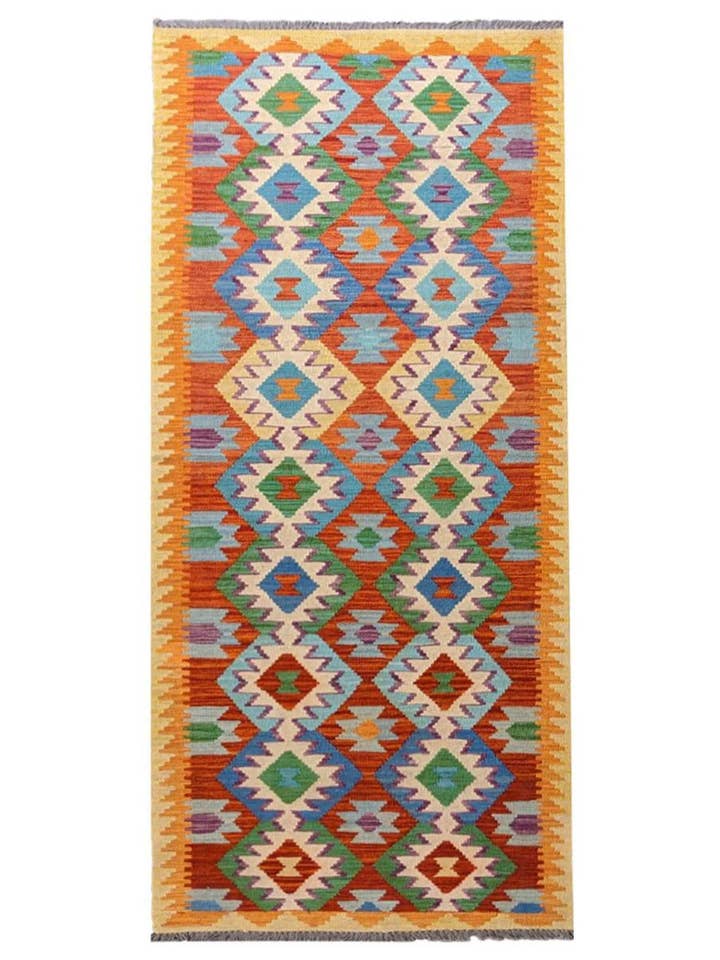 Maimana Afghanistan Kilim Rug - 302 x 81 cm for wholesale by Imaco Rugs