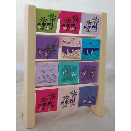 Semaki & Bird – wholesale Jewellery stand & display – Zoo Stud Jewelry Rack Display