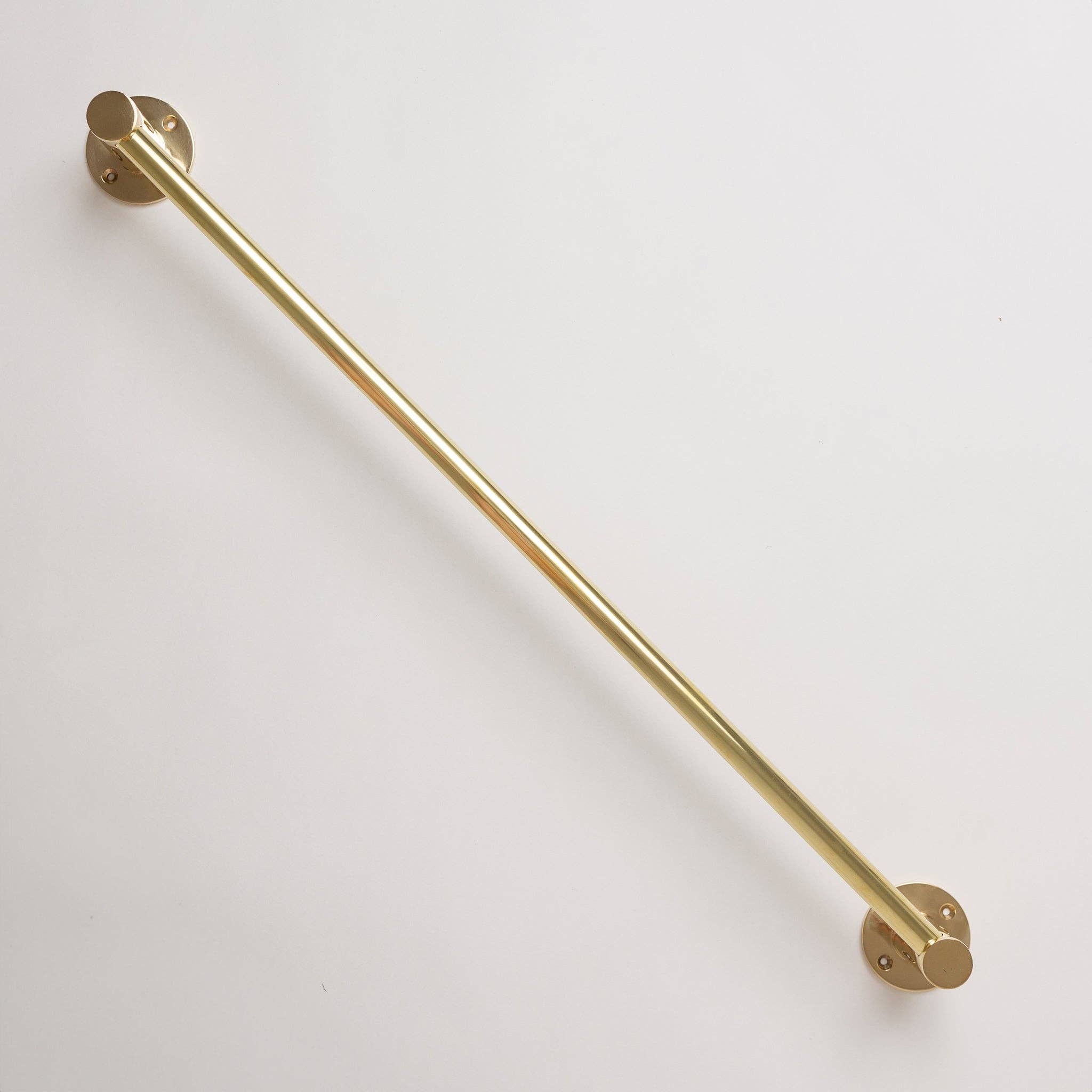 Brass bee – wholesale Wall hook – Polished Brass Hook Rail with 3 Brass hooks - Solid Brass2