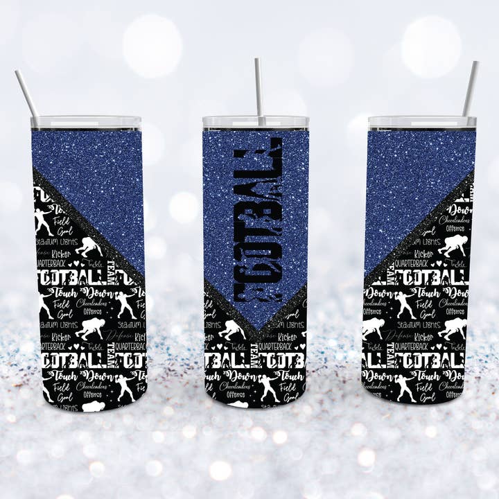 Voetbal - Marineblauwe beker voor wholesale door Beyond Bayside