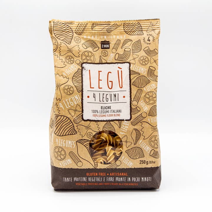 4 LÉGUMINEUSES - HÉLICES (5 portions) pour la vente par LEGÙ