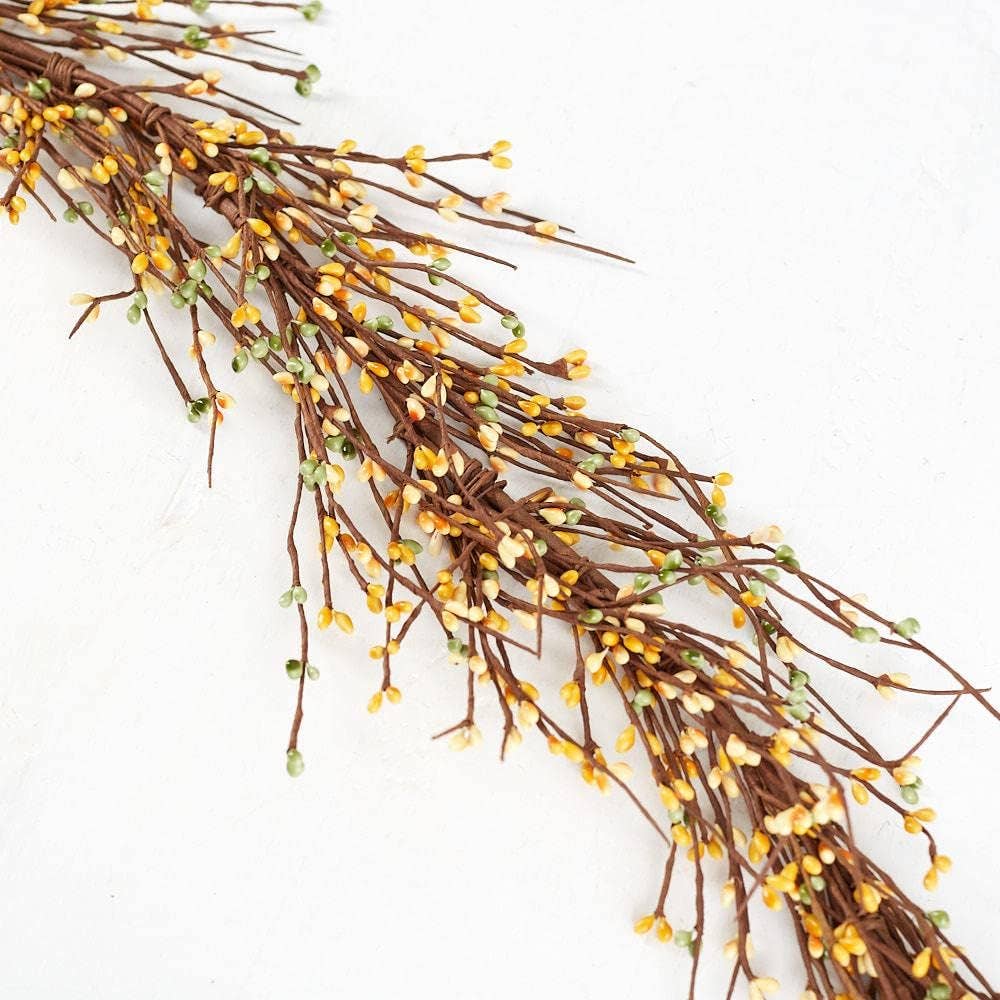 Factory Direct Craft - Wholesale Bunting/Garland - 56" Spring Pip Berry Garland  - Select Color2