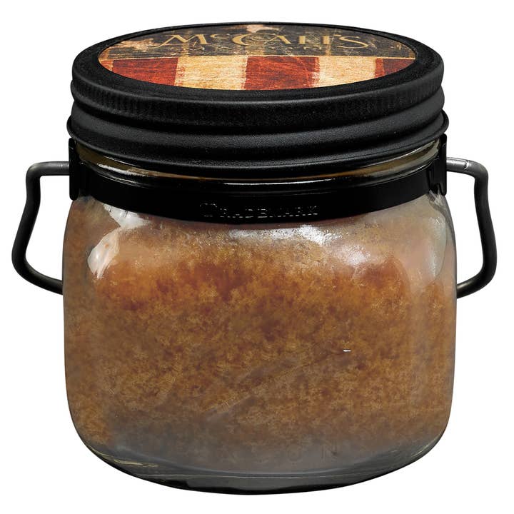 Sunrise Cinnamon Bun | Mason Jar Double Wick Candle for wholesale by McCall's Candles