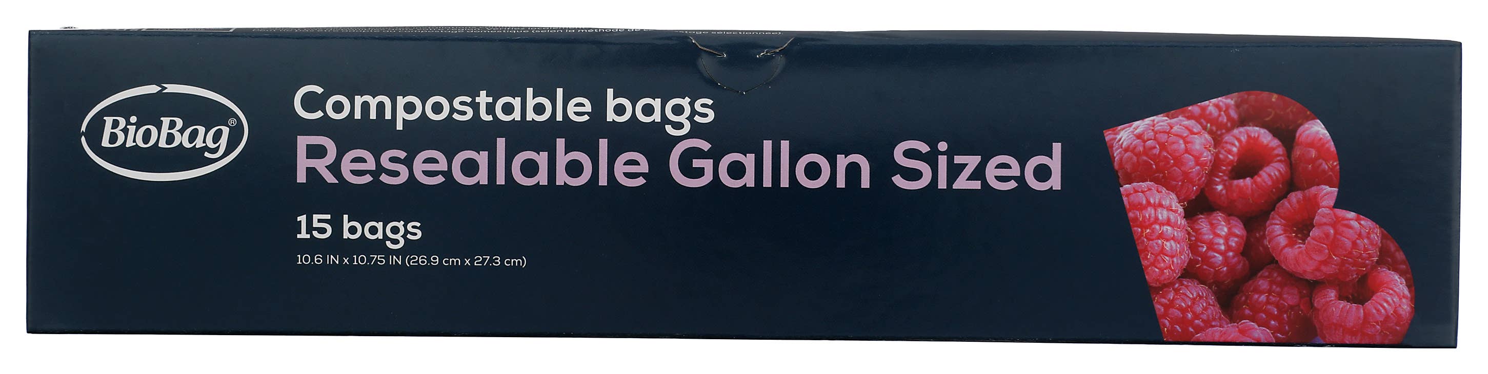 BioBag America Inc - Wholesale Food Storage Wrap/Bag - BioBag 100% Compostable Resealable Gallon Bags (180 total)2