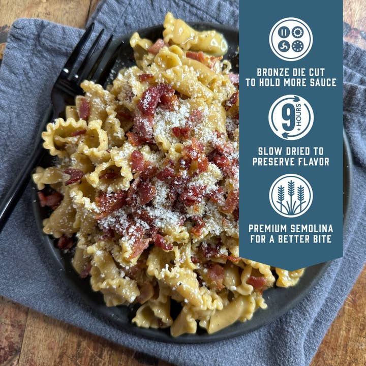 Sfoglini - Wholesale Pasta - Whole-Grain Trumpets, BULK 10 lb case, Organic Pasta2