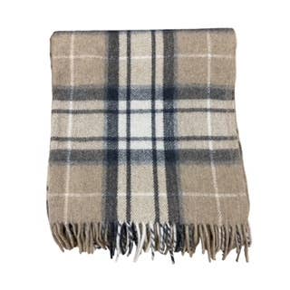 The Grampians Goods Co. - Vendita all'ingrosso Plaid - Coperta Heritage Tartan in lana riciclata22