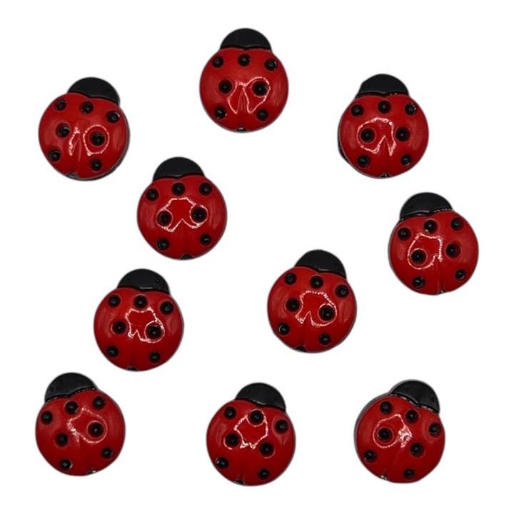 Ladybug Craft & Sewing Button Assortment – Overstock for wholesale by Buttons Galore & More