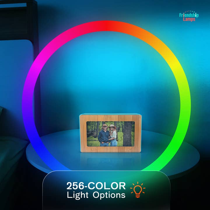 Friendship Lamps by Filimin - Wholesale Picture Frame - Memory Digital Friendship Frame – Smart Wi-Fi Photo Frame Lamp for Long Distance Connection6